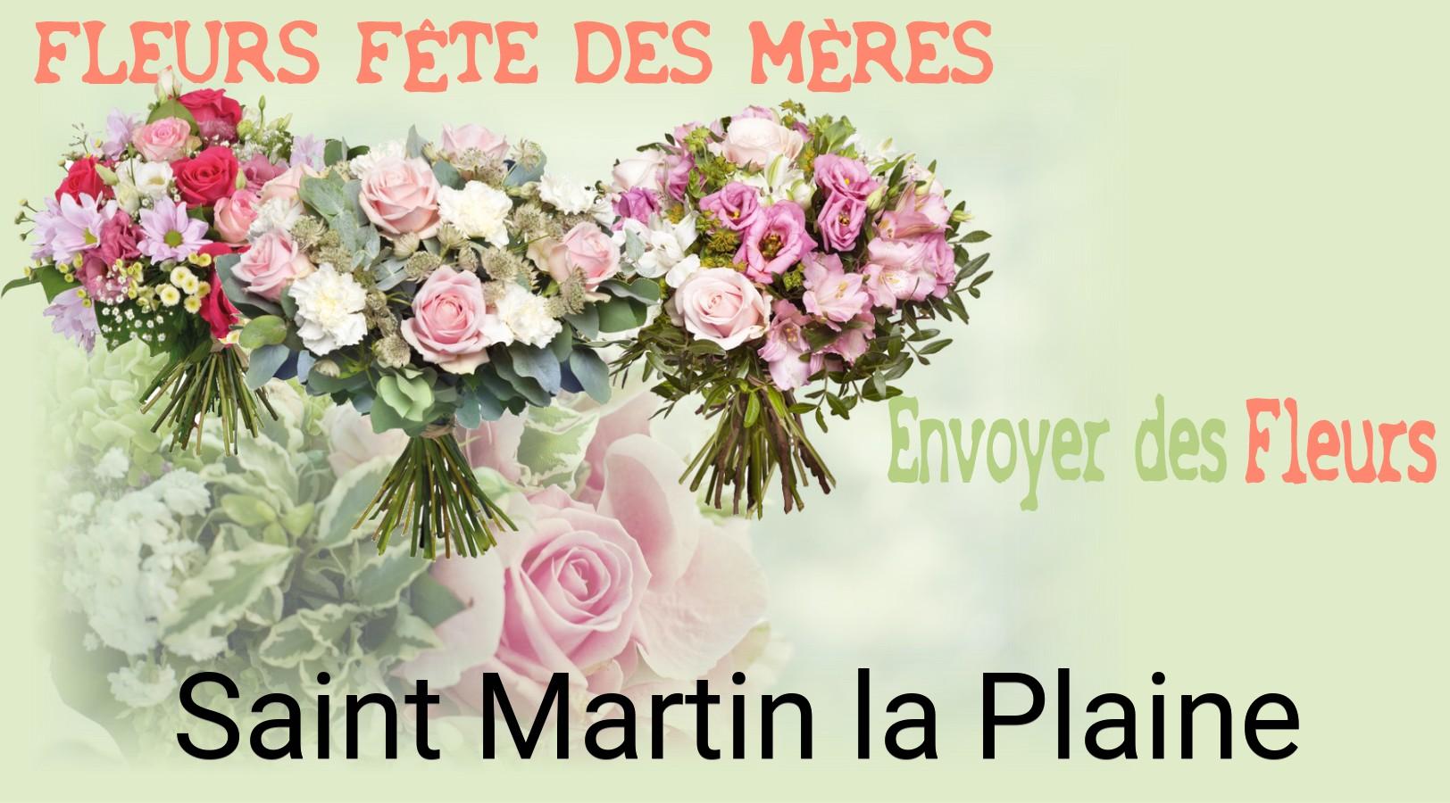 Bouquet de Fête des Mères livré à Saint-Martin-la-Plaine